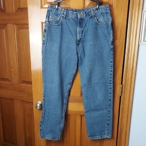 * Member's Mark Men's Classic Blue Jeans, Size 38X32, Clean Work Jeans